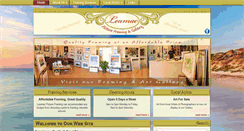 Desktop Screenshot of leamacpictureframers.com.au